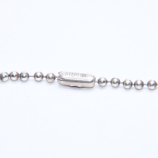 CHROME HEARTS BALL CHAIN ​​NECKLACE 30inch Ball chain necklace Weight 5.6g Good condition Used 4a010499