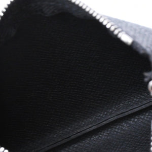 新品同様品 LOUIS VUITTON ルイヴィトン 財布 コインケース ブラック グレー ダミエグラフィット N60155 中古 4a009751