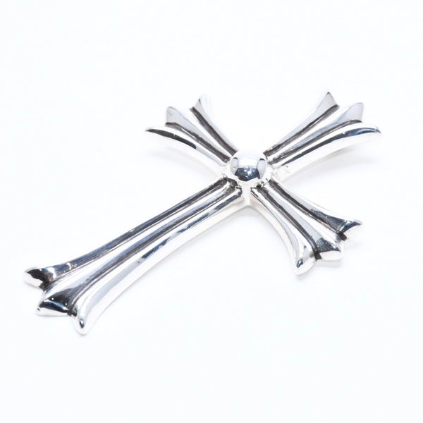極美品 CHROME HEARTS クロムハーツ ラージクロス チャーム ペンダント トップ 重量約 33.0 g シルバー925 中古 4a010500