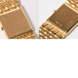 極美品 VACHERON CONSTANTIN ヴァシュロン コンスタンタン メッシュ ドール 腕時計 33030 重量約74.18 18KYG 750刻印 手巻き 中古 4a010387