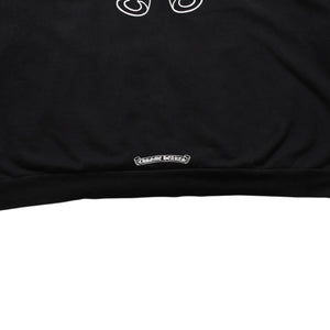 CHROME HEARTS Horseshoe&フFloral Cross Pullover Hoodie with Horseshoe Logo, Floral Cross Logo, Scroll Label Logo, XXL Size, SW Hoodie, Excellent Condition, Used, 4a003221