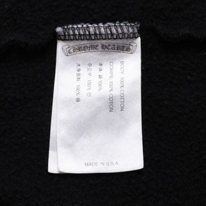 CHROME HEARTS Horseshoe&フFloral Cross Pullover Hoodie with Horseshoe Logo, Floral Cross Logo, Scroll Label Logo, XXL Size, SW Hoodie, Excellent Condition, Used, 4a003221