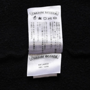 CHROME HEARTS Horseshoe&フFloral Cross Pullover Hoodie with Horseshoe Logo, Floral Cross Logo, Scroll Label Logo, XXL Size, SW Hoodie, Excellent Condition, Used, 4a003221