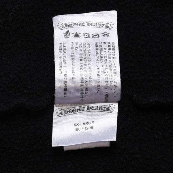 CHROME HEARTS Horseshoe&フFloral Cross Pullover Hoodie with Horseshoe Logo, Floral Cross Logo, Scroll Label Logo, XXL Size, SW Hoodie, Excellent Condition, Used, 4a003221
