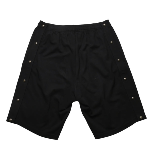 新品同様 CHROME HEARTS クロムハーツ クロスボタン メッシュ トラック ショーツ メンズ L クロスボール 中古 4a003343