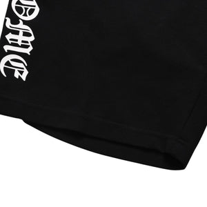 新品同様 CHROME HEARTS クロムハーツ クロスボタン メッシュ トラック ショーツ メンズ L クロスボール 中古 4a003343