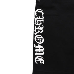 新品同様 CHROME HEARTS クロムハーツ クロスボタン メッシュ トラック ショーツ メンズ L クロスボール 中古 4a003343