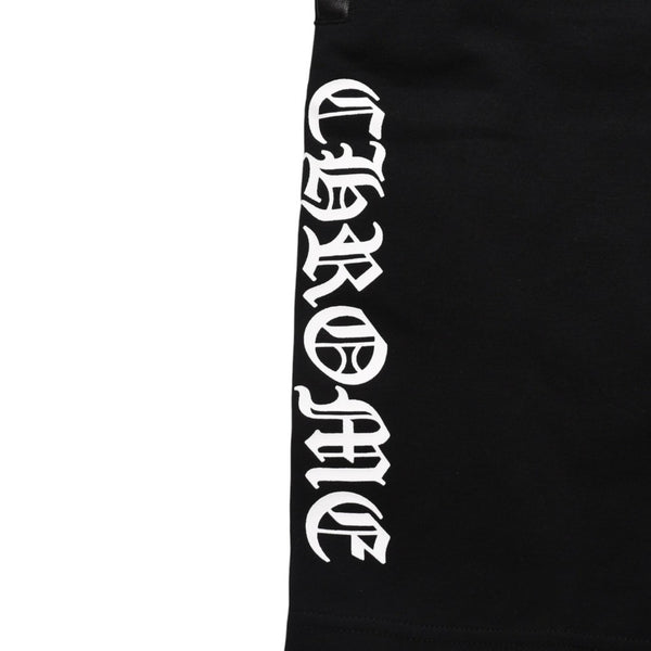 新品同様 CHROME HEARTS クロムハーツ クロスボタン メッシュ トラック ショーツ メンズ L クロスボール 中古 4a003343