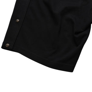 新品同様 CHROME HEARTS クロムハーツ クロスボタン メッシュ トラック ショーツ メンズ L クロスボール 中古 4a003343