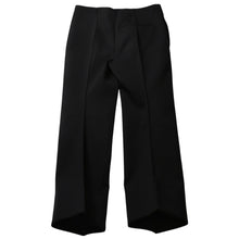 画像をギャラリービューアに読み込む, 極美品 Bottega Veneta ボッテガヴェネタ Curved Pants カーブドパンツ 713790 ブラック サイズ50 中古 4a003171