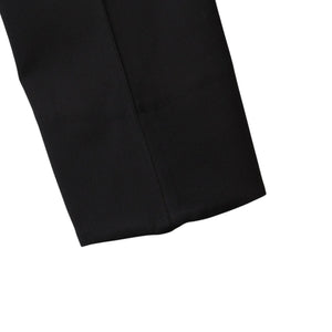 極美品 Bottega Veneta ボッテガヴェネタ Curved Pants カーブドパンツ 713790 ブラック サイズ50 中古 4a003171