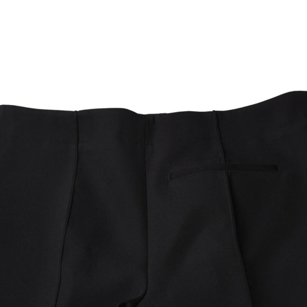 極美品 Bottega Veneta ボッテガヴェネタ Curved Pants カーブドパンツ 713790 ブラック サイズ50 中古 4a003171