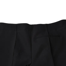 画像をギャラリービューアに読み込む, 極美品 Bottega Veneta ボッテガヴェネタ Curved Pants カーブドパンツ 713790 ブラック サイズ50 中古 4a003171