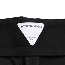 画像をギャラリービューアに読み込む, 極美品 Bottega Veneta ボッテガヴェネタ Curved Pants カーブドパンツ 713790 ブラック サイズ50 中古 4a003171
