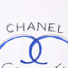 画像をギャラリービューアに読み込む, CHANEL シャネル COLETTE コレット 半袖Tシャツ C63122K06167 サイズXL ココマーク ハート ホワイト メンズ 美品 中古 4b012757