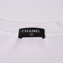 画像をギャラリービューアに読み込む, CHANEL シャネル COLETTE コレット 半袖Tシャツ C63122K06167 サイズXL ココマーク ハート ホワイト メンズ 美品 中古 4b012757