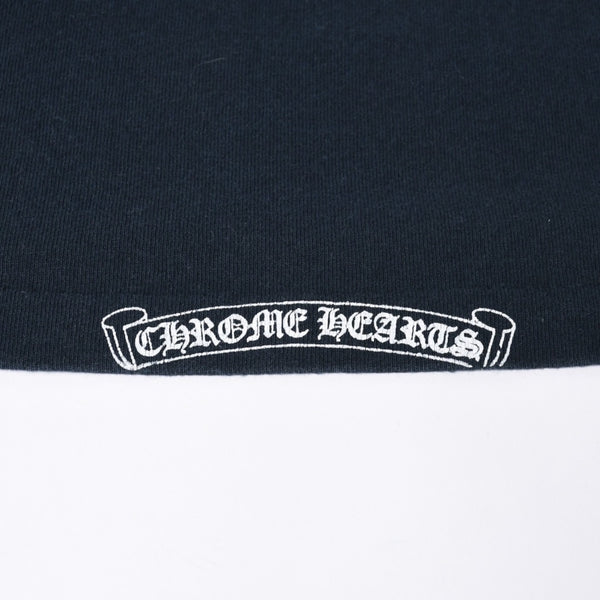 CHROME HEARTS Logo Print Tank Top Sleeveless Size S Print Black Good Condition Used 4a000605