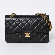 画像をギャラリービューアに読み込む, CHANEL シャネル マトラッセ23 Wフラップ Wチェーンショルダーバッグ 1番台 ココマーク ラムスキン ブラック 美品 中古 4a000472