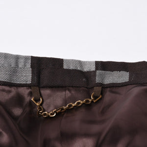 Very Good Condition LOUIS VUITTON 24AW 2B Tailored Jacket HRJ61E Size 60 Damoflage Single Brown Gray Used 4a000028