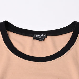 CHANEL シャネル 22SS 半袖Tシャツ P75264V22445 サイズ50 スペシャルオーダー ココマーク マルチカラー ビーズ メンズ 美品 中古 4b012758