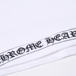 vCHROME HEARTS Chrome Hearts Old Model Tank Top Size M Old English Logo White Black Good Condition Used 4a000559