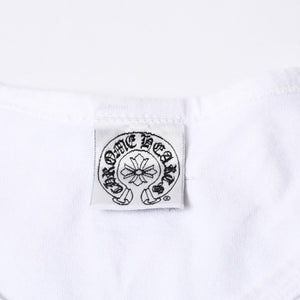 vCHROME HEARTS Chrome Hearts Old Model Tank Top Size M Old English Logo White Black Good Condition Used 4a000559