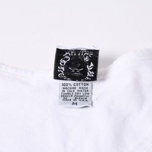 vCHROME HEARTS Chrome Hearts Old Model Tank Top Size M Old English Logo White Black Good Condition Used 4a000559