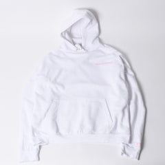 CHROME HEARTS クロムハーツ LLS HOODIE プルオーバーフーディー パーカー サイズXL Laurie Lynn Stark ホワイト 美品 中古 4a000539