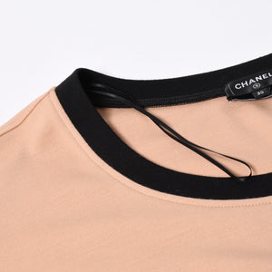 CHANEL シャネル 22SS 半袖Tシャツ P75264V22445 サイズ50 スペシャルオーダー ココマーク マルチカラー ビーズ メンズ 美品 中古 4b012758