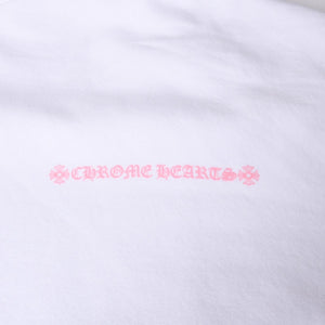 CHROME HEARTS クロムハーツ LLS HOODIE プルオーバーフーディー パーカー サイズXL Laurie Lynn Stark ホワイト 美品 中古 4a000539