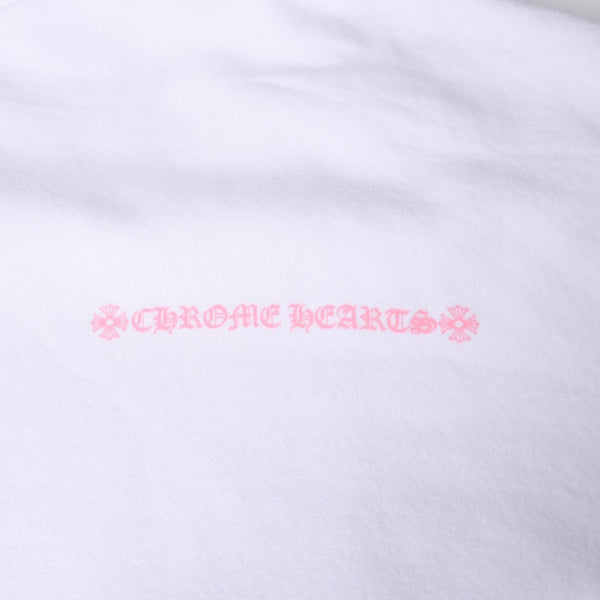 CHROME HEARTS クロムハーツ LLS HOODIE プルオーバーフーディー パーカー サイズXL Laurie Lynn Stark ホワイト 美品 中古 4a000539