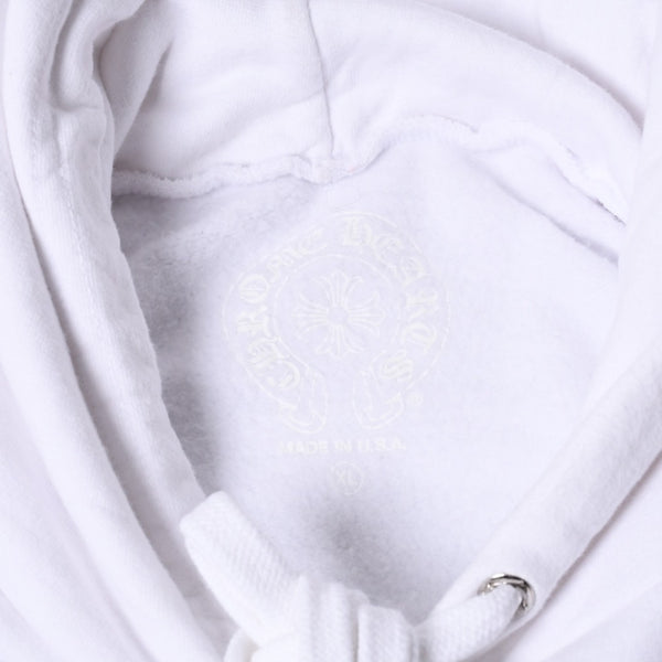 CHROME HEARTS クロムハーツ LLS HOODIE プルオーバーフーディー パーカー サイズXL Laurie Lynn Stark ホワイト 美品 中古 4a000539