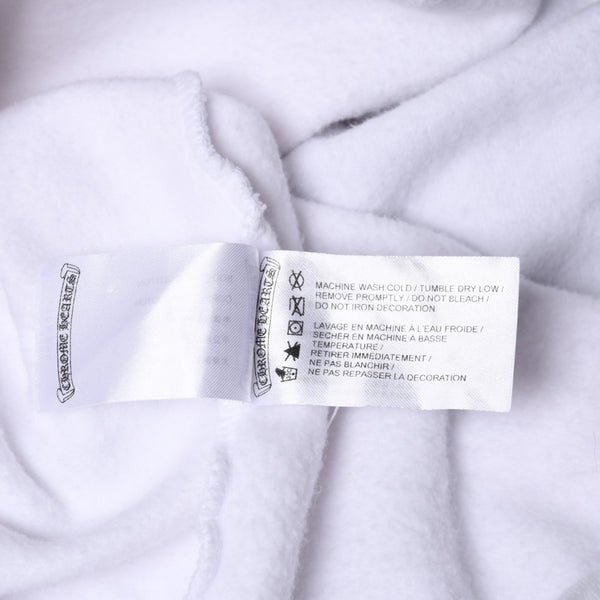 CHROME HEARTS クロムハーツ LLS HOODIE プルオーバーフーディー パーカー サイズXL Laurie Lynn Stark ホワイト 美品 中古 4a000539