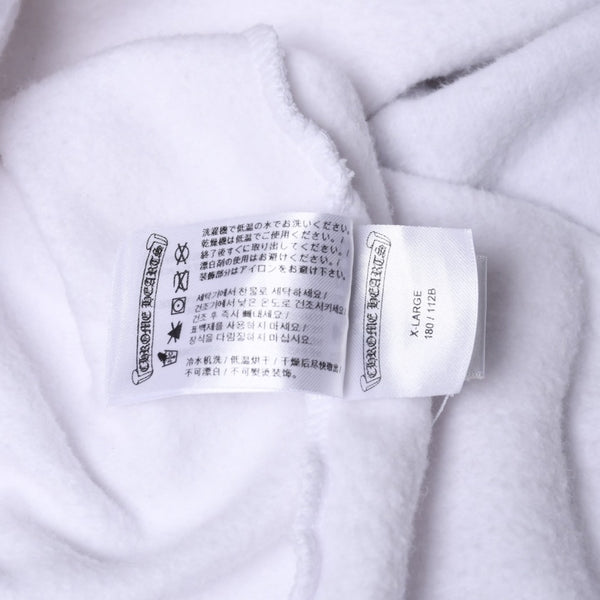 CHROME HEARTS クロムハーツ LLS HOODIE プルオーバーフーディー パーカー サイズXL Laurie Lynn Stark ホワイト 美品 中古 4a000539