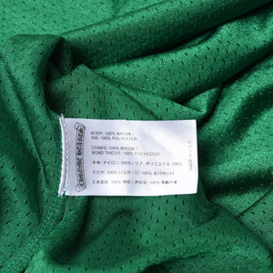 New and unused CHROME HEARTS MESH WARM UP JERSEY Mesh Warm Up Jersey Game Shirt Size XL Green Used 4a000538