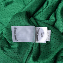 画像をギャラリービューアに読み込む, 新品未使用 CHROME HEARTS クロムハーツ MESH WARM UP JERSEY メッシュ ウォームアップジャージ ゲームシャツ サイズXL グリーン 中古 4a000538