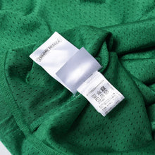 画像をギャラリービューアに読み込む, 新品未使用 CHROME HEARTS クロムハーツ MESH WARM UP JERSEY メッシュ ウォームアップジャージ ゲームシャツ サイズXL グリーン 中古 4a000538
