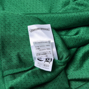 New and unused CHROME HEARTS MESH WARM UP JERSEY Mesh Warm Up Jersey Game Shirt Size XL Green Used 4a000538