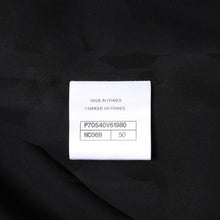 画像をギャラリービューアに読み込む, 極美品 CHANEL シャネル ファンシーツイード ノーカラージャケット P70540 ココマーク チェック柄 ウェビングトリム ホワイト ブラック ピンク シルバー金具 メタルチェーン 中古 4b012741