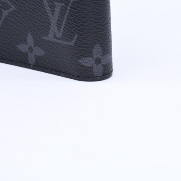新品未使用品 LOUIS VUITTON ルイヴィトン モノグラムエクリプス クーヴェルテュール パスポールMM M64501 パスポートケース ブラック 中古 4a006609