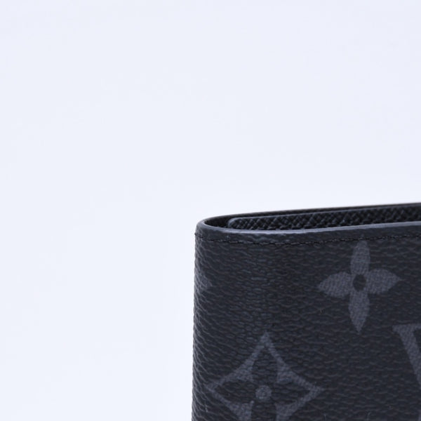 新品未使用品 LOUIS VUITTON ルイヴィトン モノグラムエクリプス クーヴェルテュール パスポールMM M64501 パスポートケース ブラック 中古 4a006609