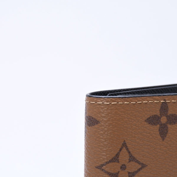 新品未使用品 LOUIS VUITTON ルイヴィトン モノグラムリバース クーヴェルテュールパスポール M26571 ブラウン 中古 4a006623
