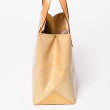 画像をギャラリービューアに読み込む, 極美品 Louis Vuitton ルイヴィトン Tote Bag トートバッグ ゴールド金具 ヴェルニ M91334 ベージュ 中古 4a003476