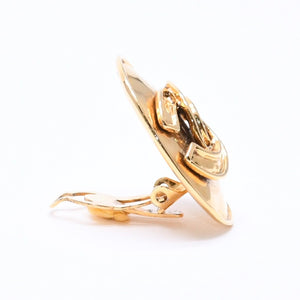 Very Good Condition CHANEL VINTAGE Vintage Coco Mark Earrings Weight Approximately 18.95g 94P Stamp GP Metal Gold Binaural Used 4c073808