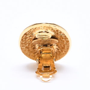 Very Good Condition CHANEL VINTAGE Vintage Coco Mark Earrings Weight Approximately 18.95g 94P Stamp GP Metal Gold Binaural Used 4c073808
