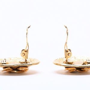 Very Good Condition CHANEL VINTAGE Vintage Coco Mark Earrings Weight Approximately 18.95g 94P Stamp GP Metal Gold Binaural Used 4c073808