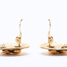 画像をギャラリービューアに読み込む, 極美品 CHANEL シャネル VINTAGE ヴィンテージ ココマーク イヤリング 重量約18.95g 94P刻印 GP メタル ゴールド 両耳用 中古 4c073808