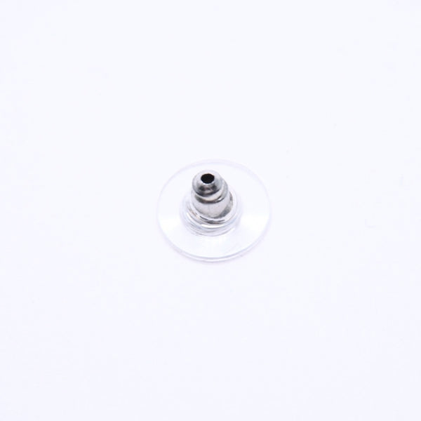 Very Good Condition CHANEL Earrings Coco Mark Silver White 01 A Stamp Made in France One Ear Weight Approx. 1.46g Used 4c061142