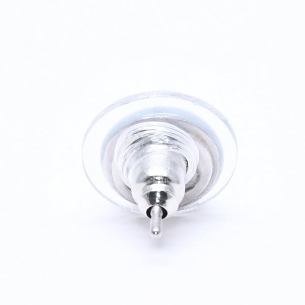 極美品 CHANEL シャネル ピアス イヤリング ココマーク ライトブルー ブルー ミニ 03 C刻印 片耳 重量約1.20g フランス製 中古 4c060801