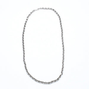 CHROME HEARTS クロムハーツ 20inch PAPER CHAIN NECKLACE 20インチ ペーパーチェーンネックレス 重量約37.89g 美品 中古 4a006901
